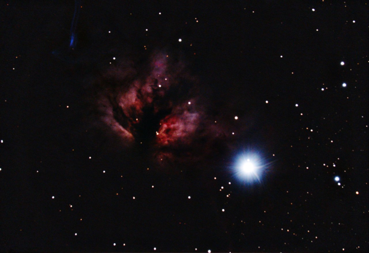 NGC2024, the Flame Nebula